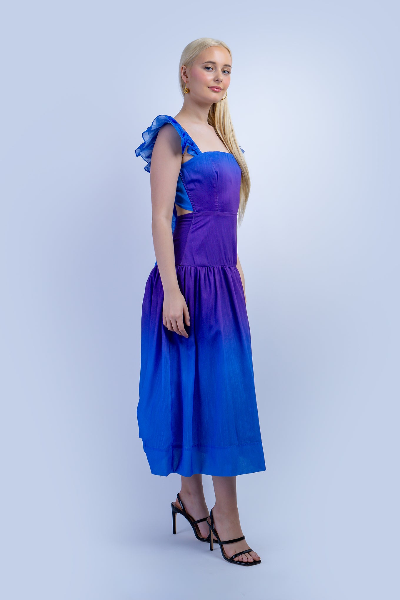 Purple Blue Ombre Dress