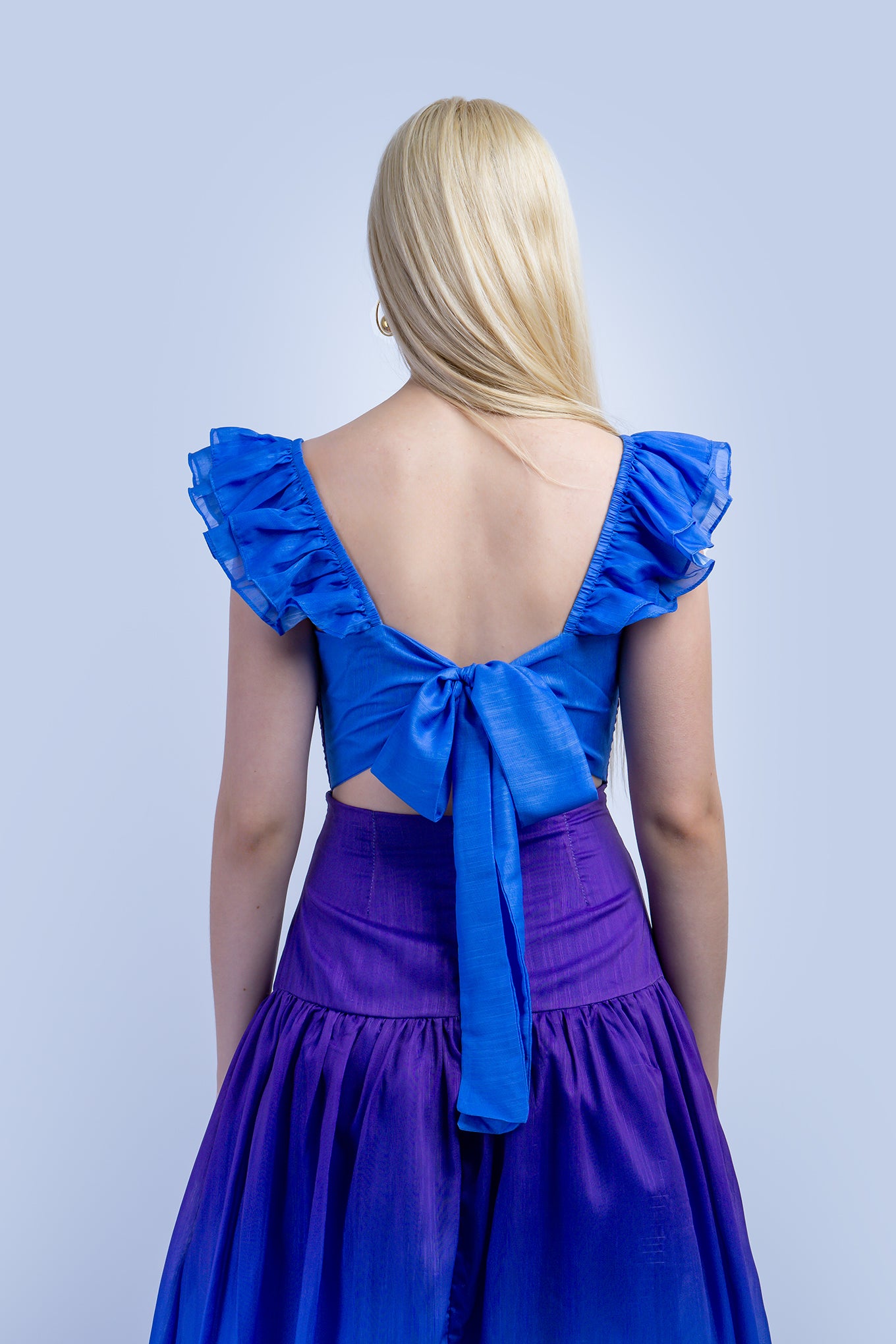 Purple Blue Ombre Dress