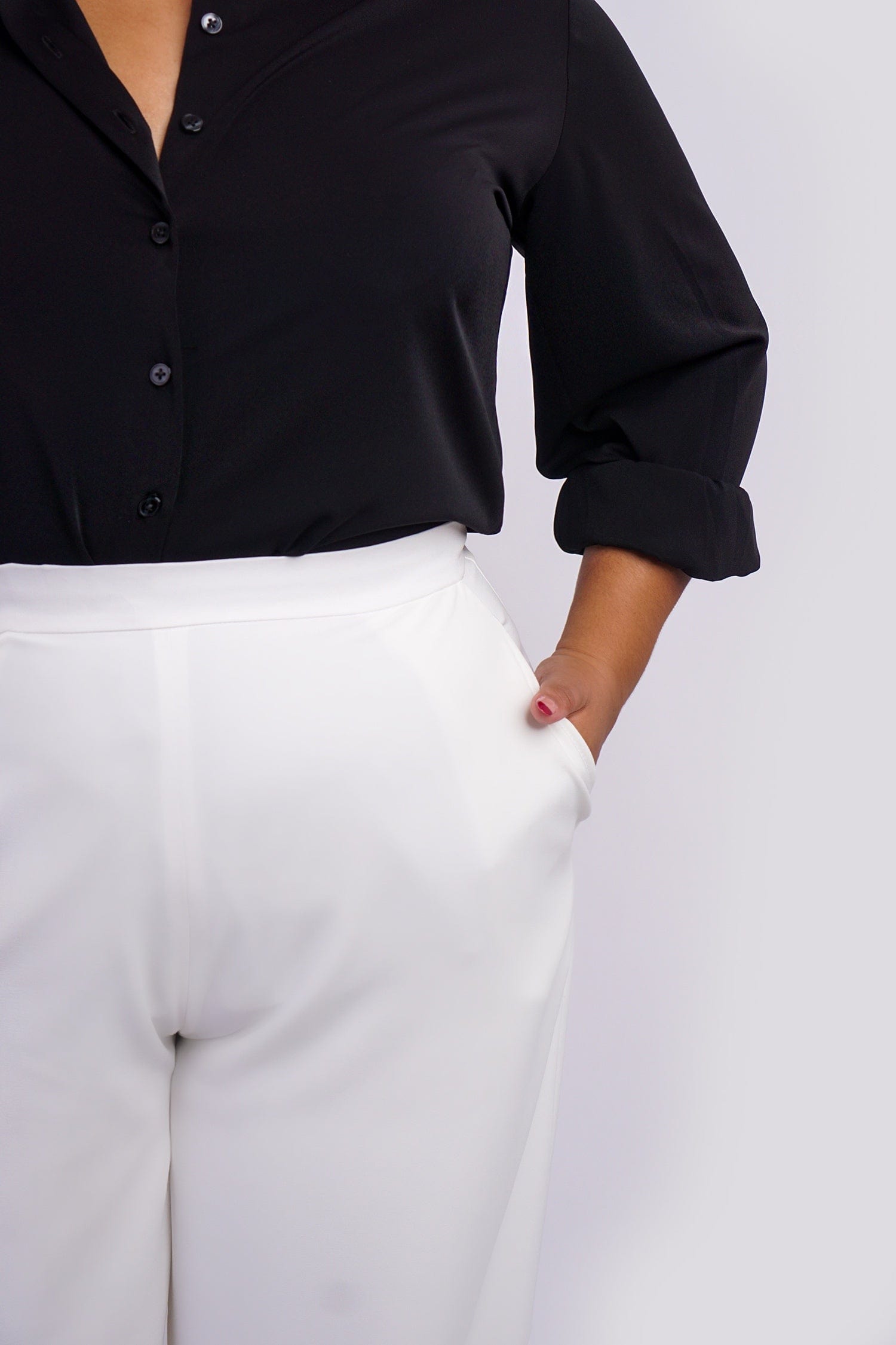 Chloe Dao BOTTOMS White Cheryl Pants