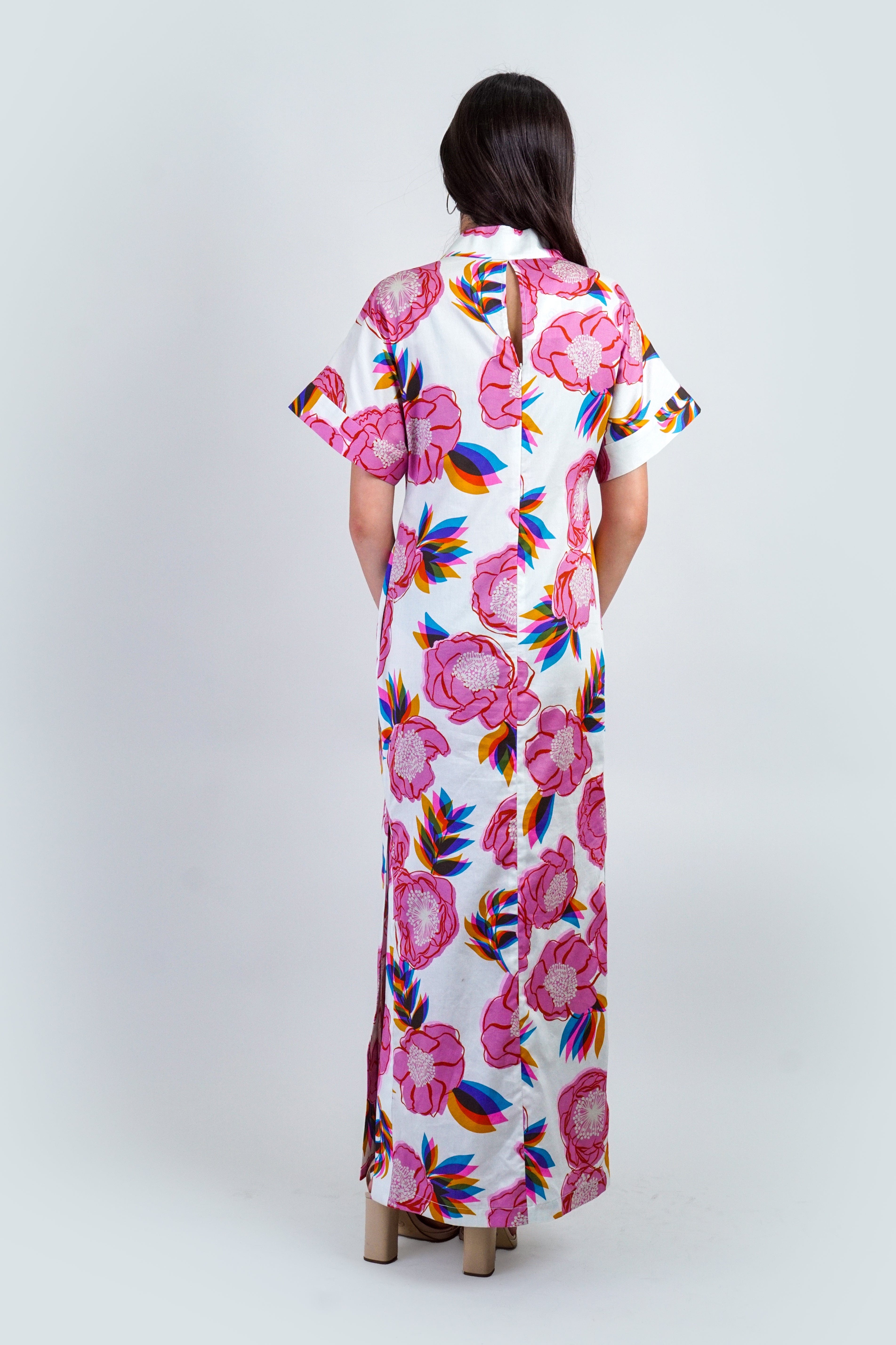 Chloe Dao DRESSES Summer Garden Kimono Kiko Maxi Dress