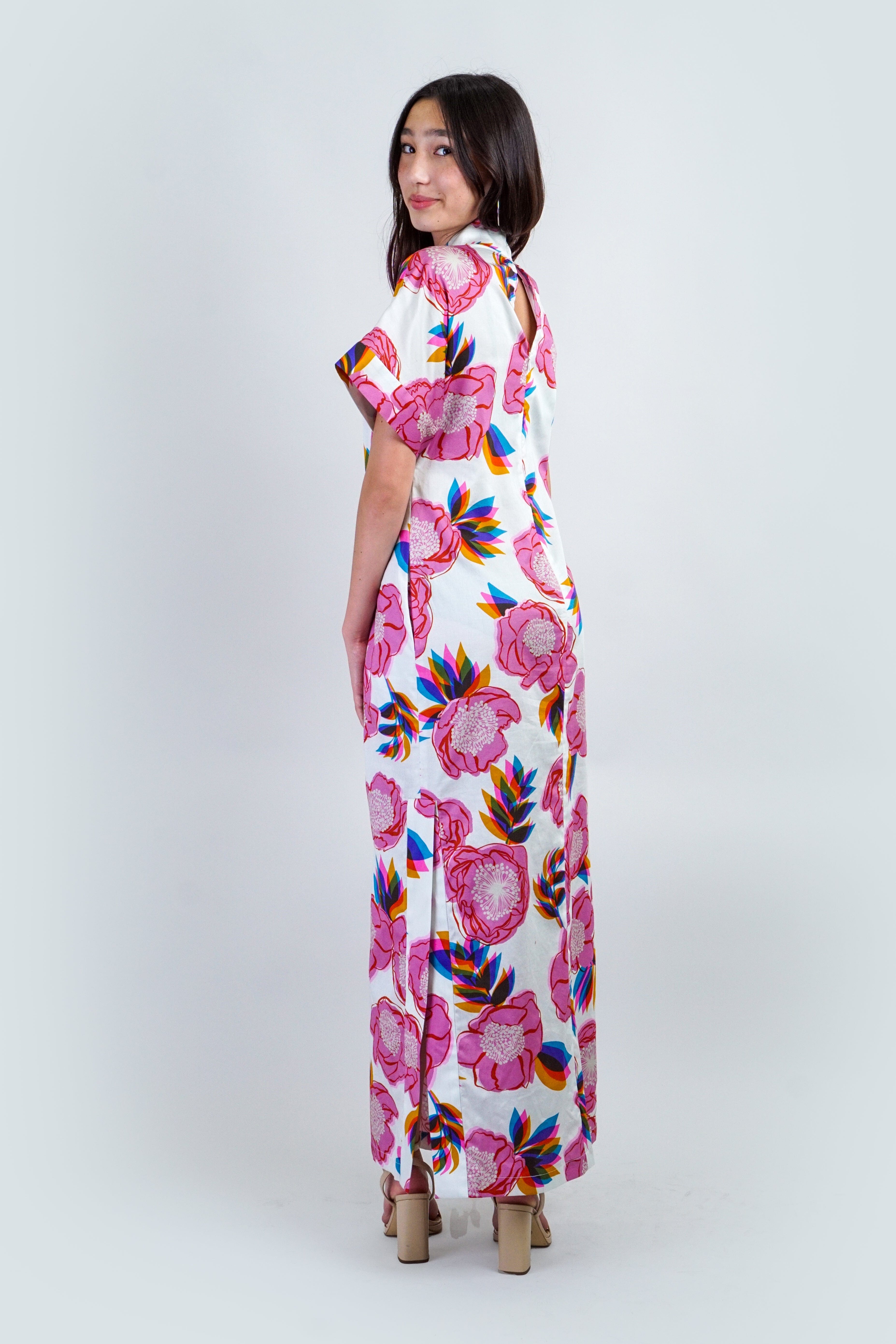 Chloe Dao DRESSES Summer Garden Kimono Kiko Maxi Dress