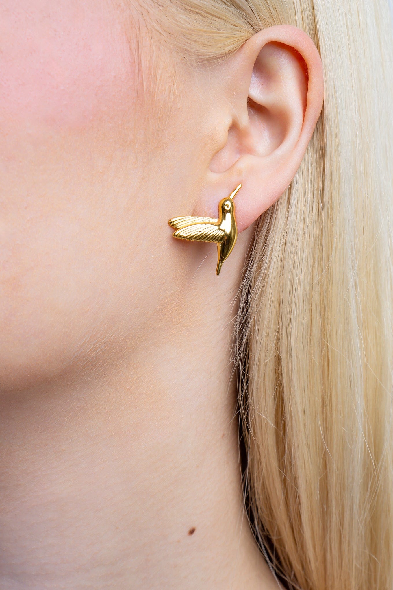 DCD EARRINGS Hummingbird Stud Earrings