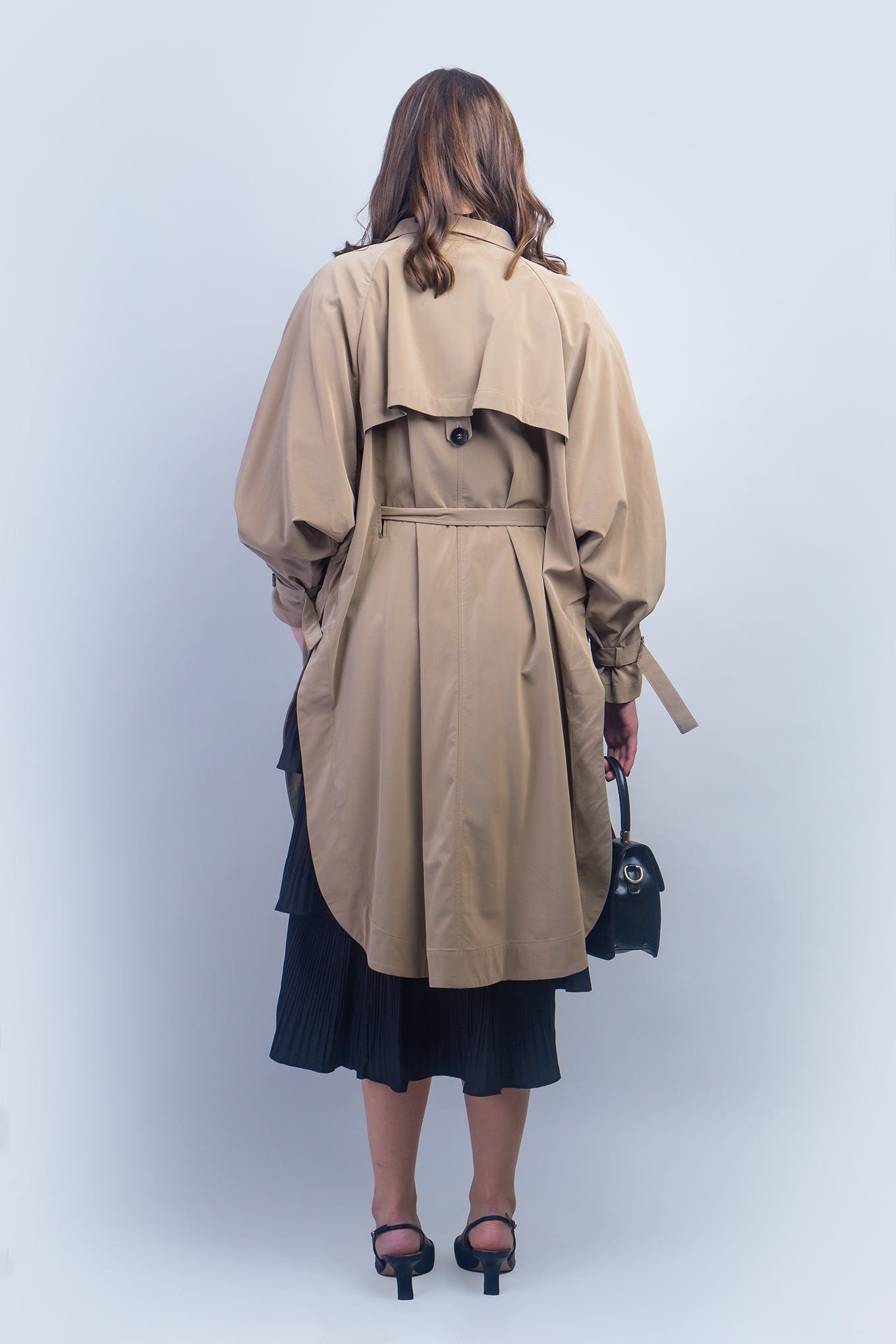 DCD JACKETS Khaki Classic Trench Coat