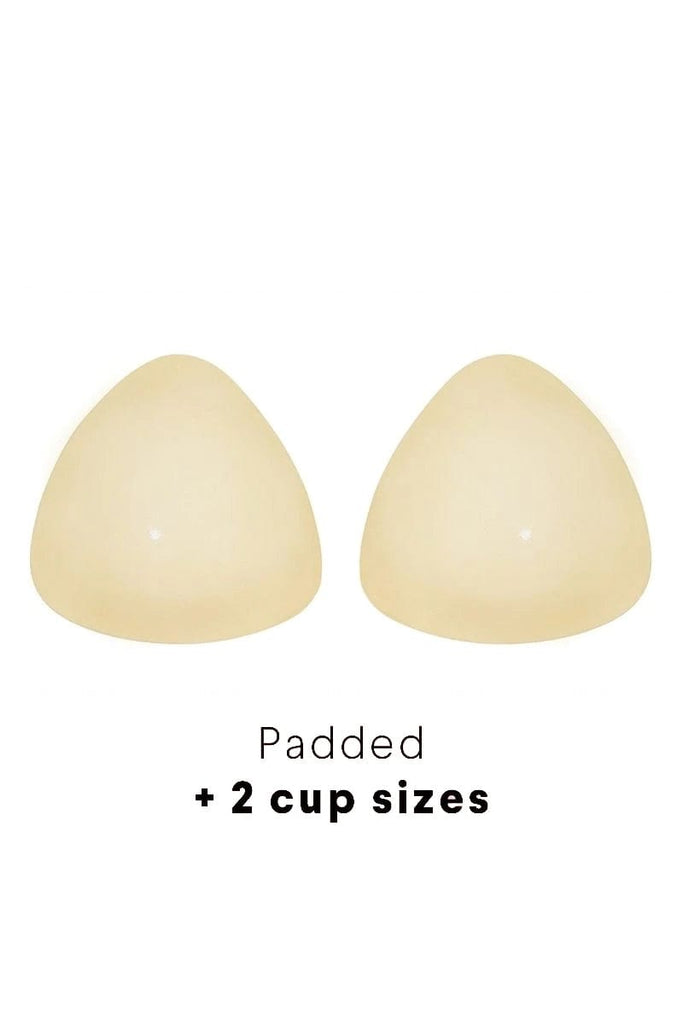Generic Bra+Insert Silicone Breast Forms Seamless Pocket Padded